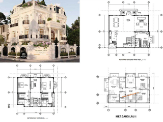 Báo Giá Thiết Kế Biệt Thự 2025 – Trọn Gói, Chi Tiết