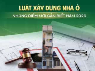Những thay đổi mới trong luật xây dựng nhà phố