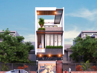 Giải pháp thiết kế nhà phố tiết kiệm chi phí hiệu quả