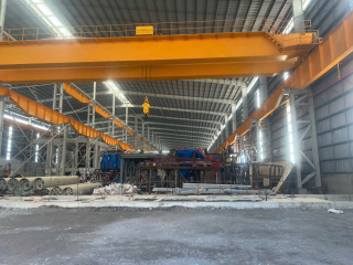 Thi Công Lắp Đặt Cẩu Trục Nhà Xưởng Đúng Kỹ Thuật – An Toàn – Giá Tốt