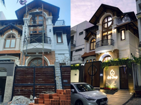 Hình ảnh công trình nâng cấp biệt thự – Thiết Kế Xây Dựng 365