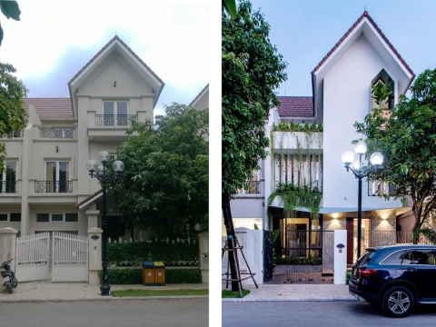 Hình ảnh công trình nâng cấp biệt thự – Thiết Kế Xây Dựng 365