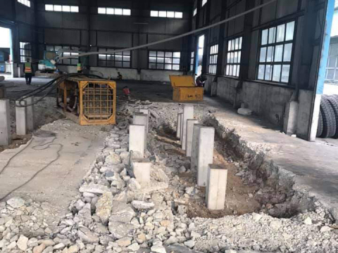 Hình ảnh cải tạo nhà xưởng – Quy trình thi công thực tế