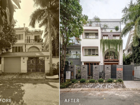 Hình ảnh công trình nâng cấp biệt thự – Thiết Kế Xây Dựng 365