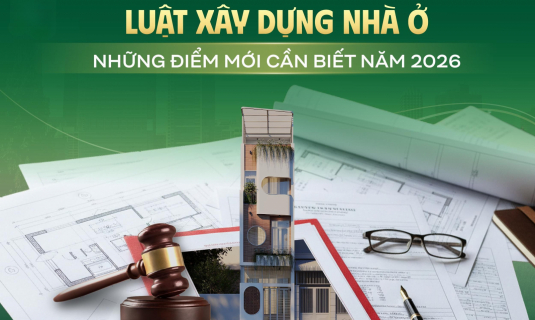 Những thay đổi mới trong luật xây dựng nhà phố