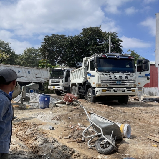 San Lấp Mặt Bằng Công Trình Tại Tân Uyên, Bình Dương | Thi Công Nhanh, Đúng Kỹ Thuật