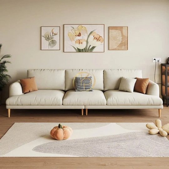 Sofa Vàng Vintage – Điểm Nhấn Ấm Áp Cho Không Gian Phòng Khách Sang Trọng